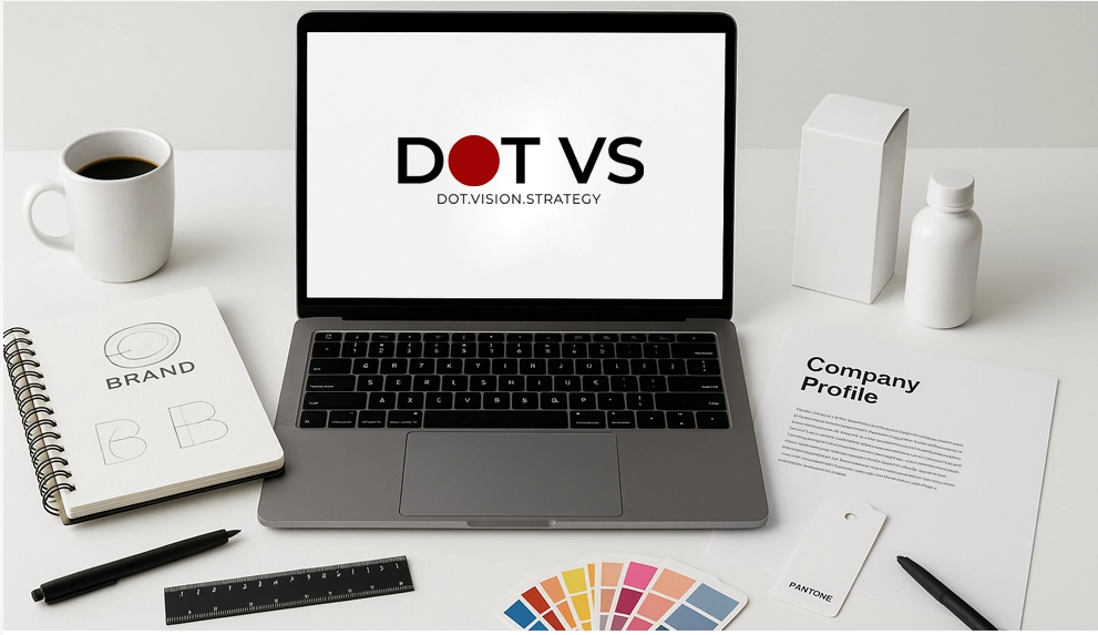 dot vs - branding and design