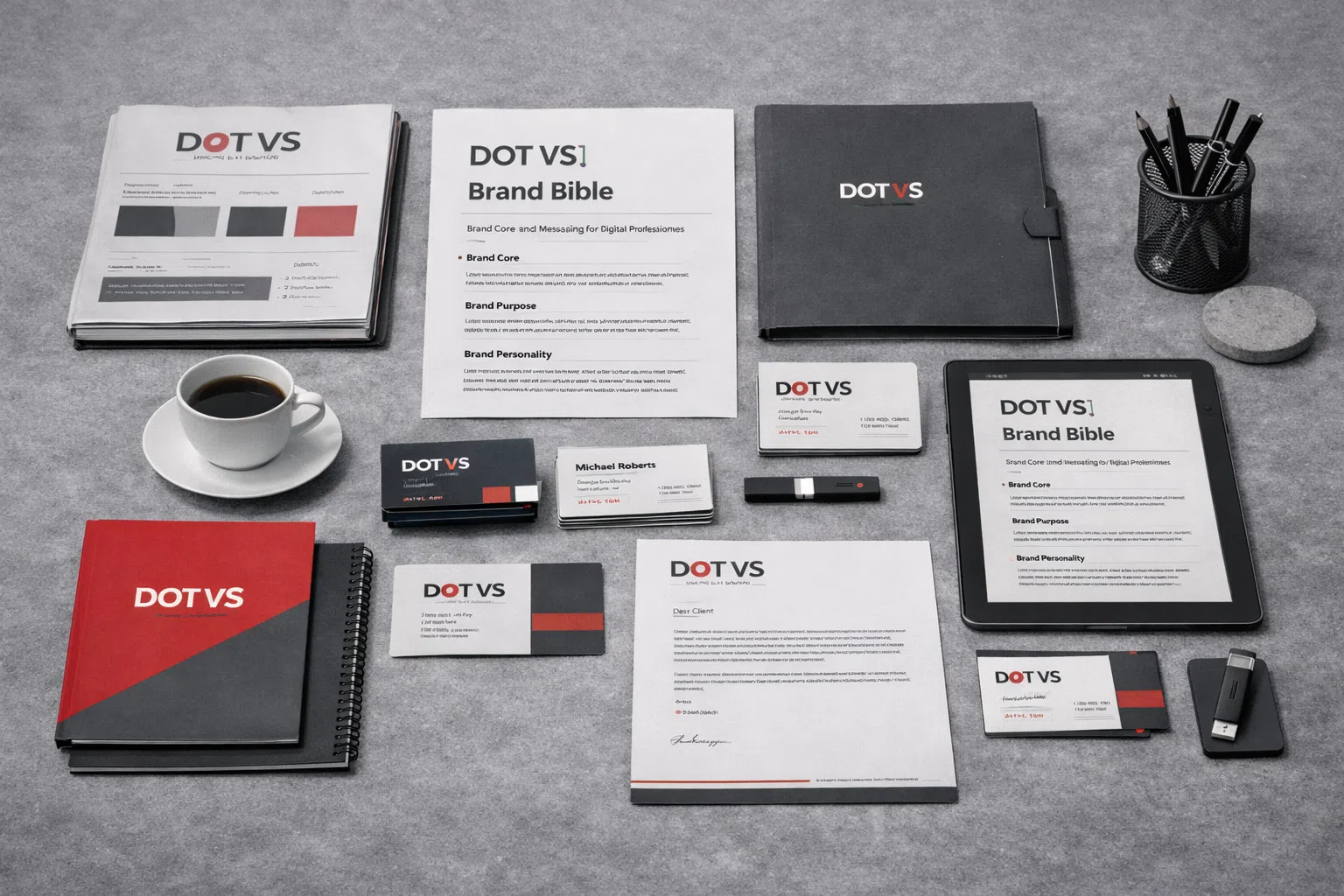 Creative branding solutions developed by Dot VS