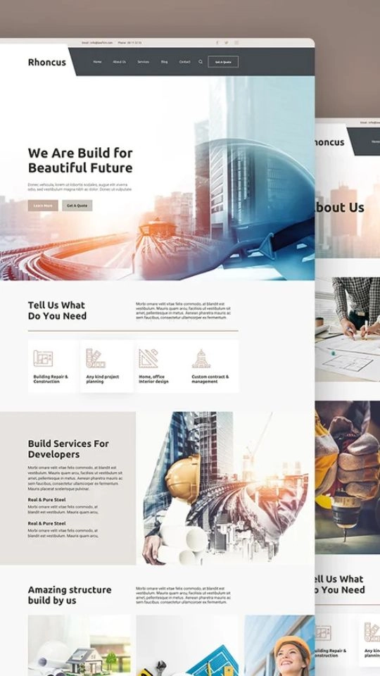 Website & Digital Presence for Construction Companies